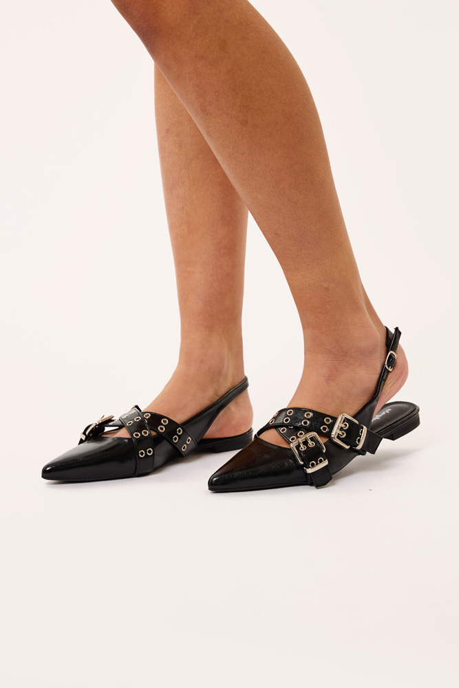 Noor Slingback - Black