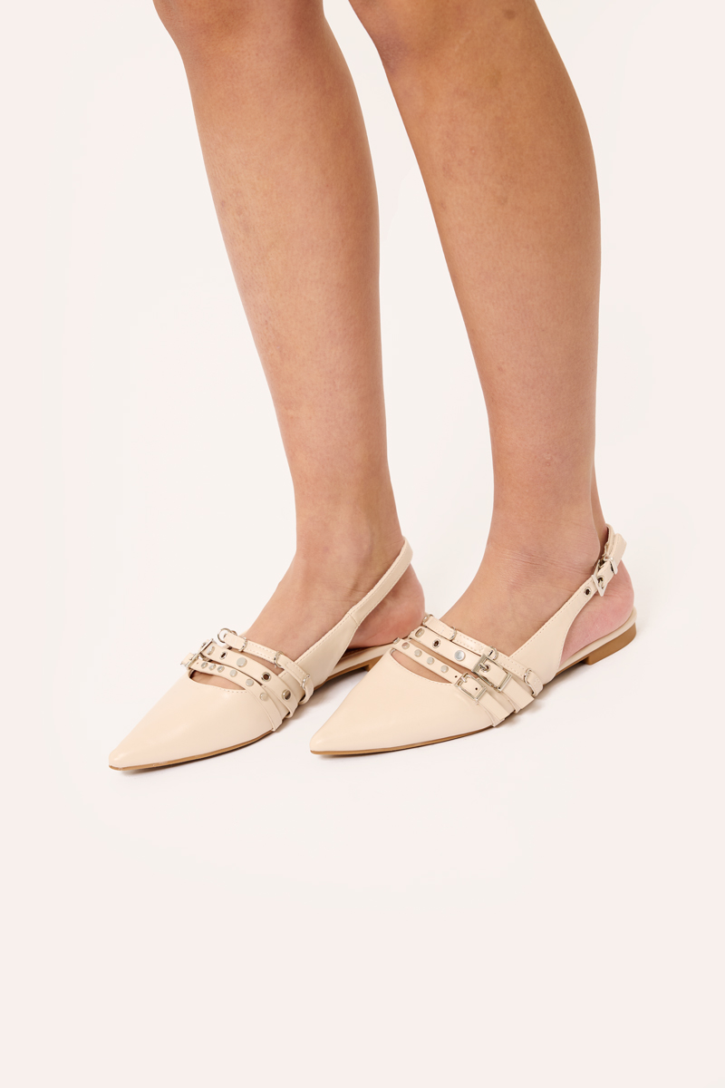 Zaar Slingback - Beige