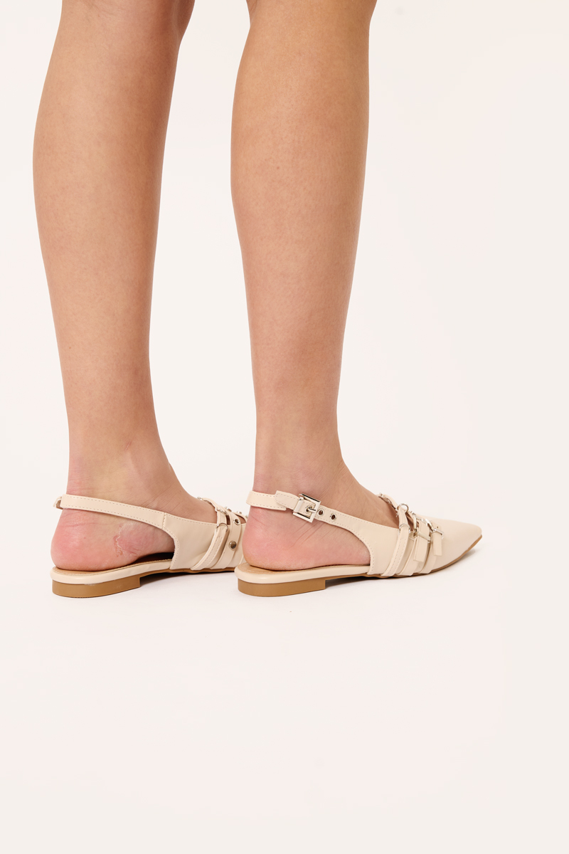 Zaar Slingback - Beige - Afbeelding 2