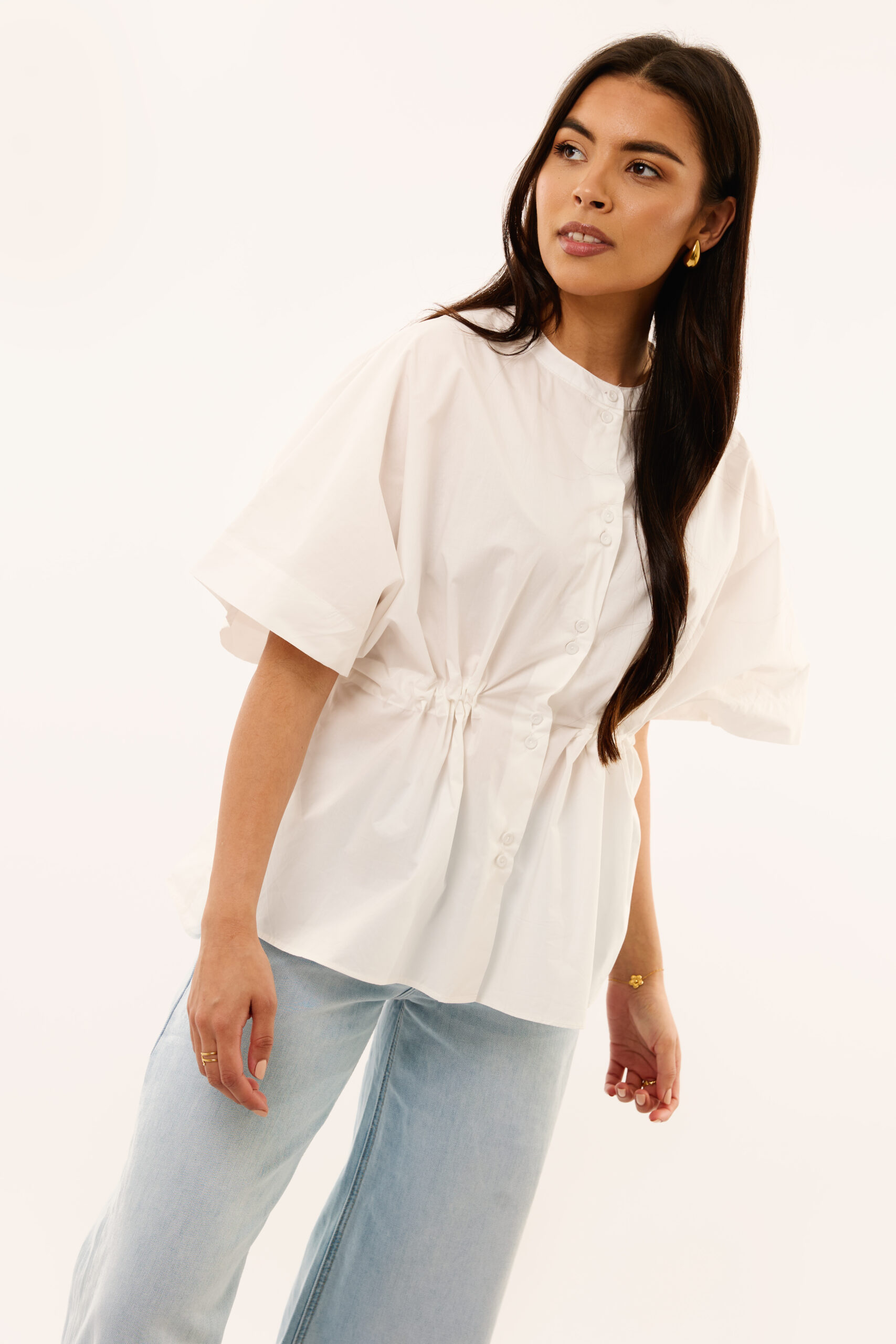 Lottie Blouse - White - Afbeelding 2