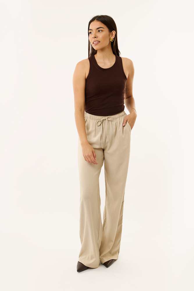 Rose Pantalon - Beige - Afbeelding 2