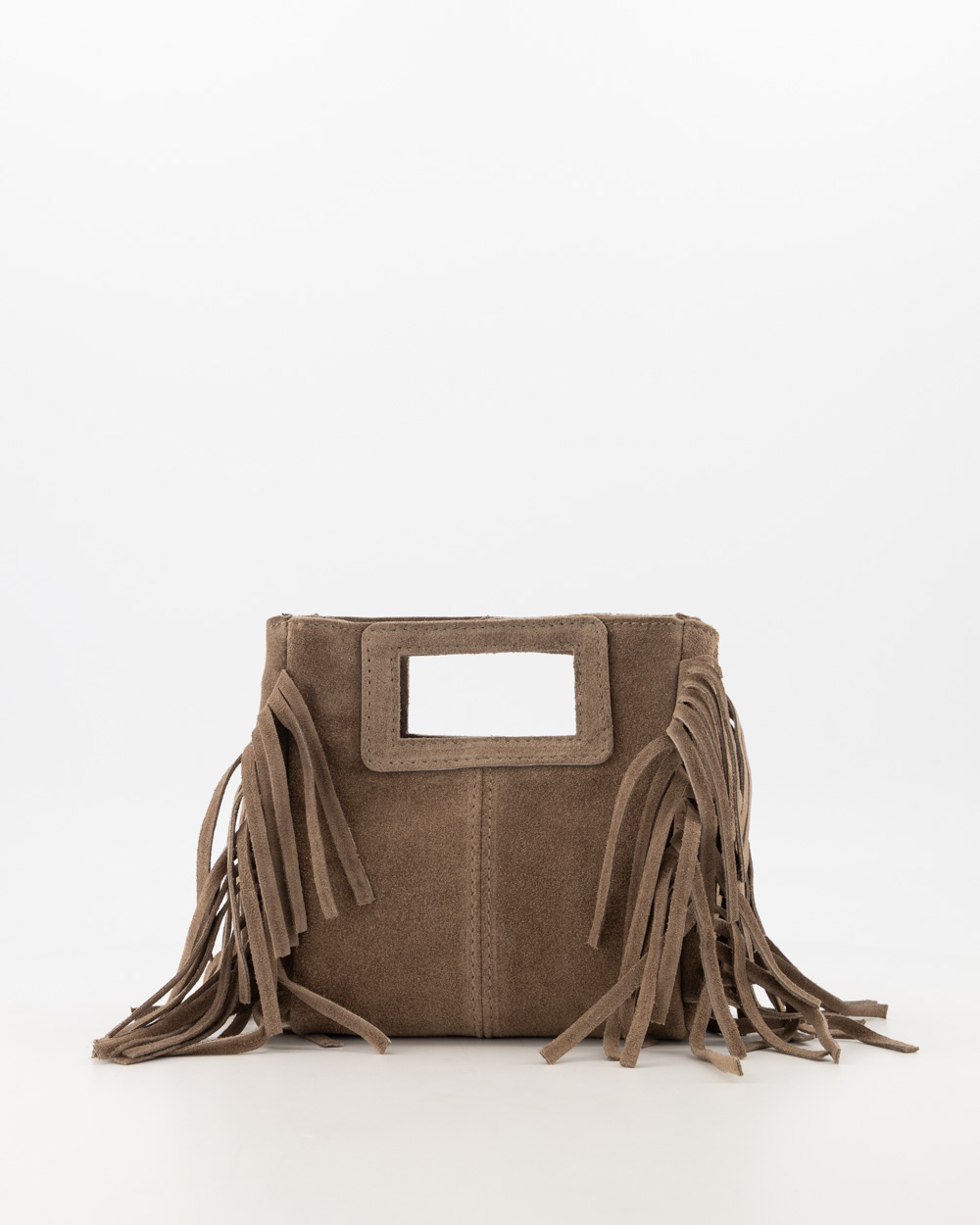 Sylvie Suede Tas - Taupe - Afbeelding 2