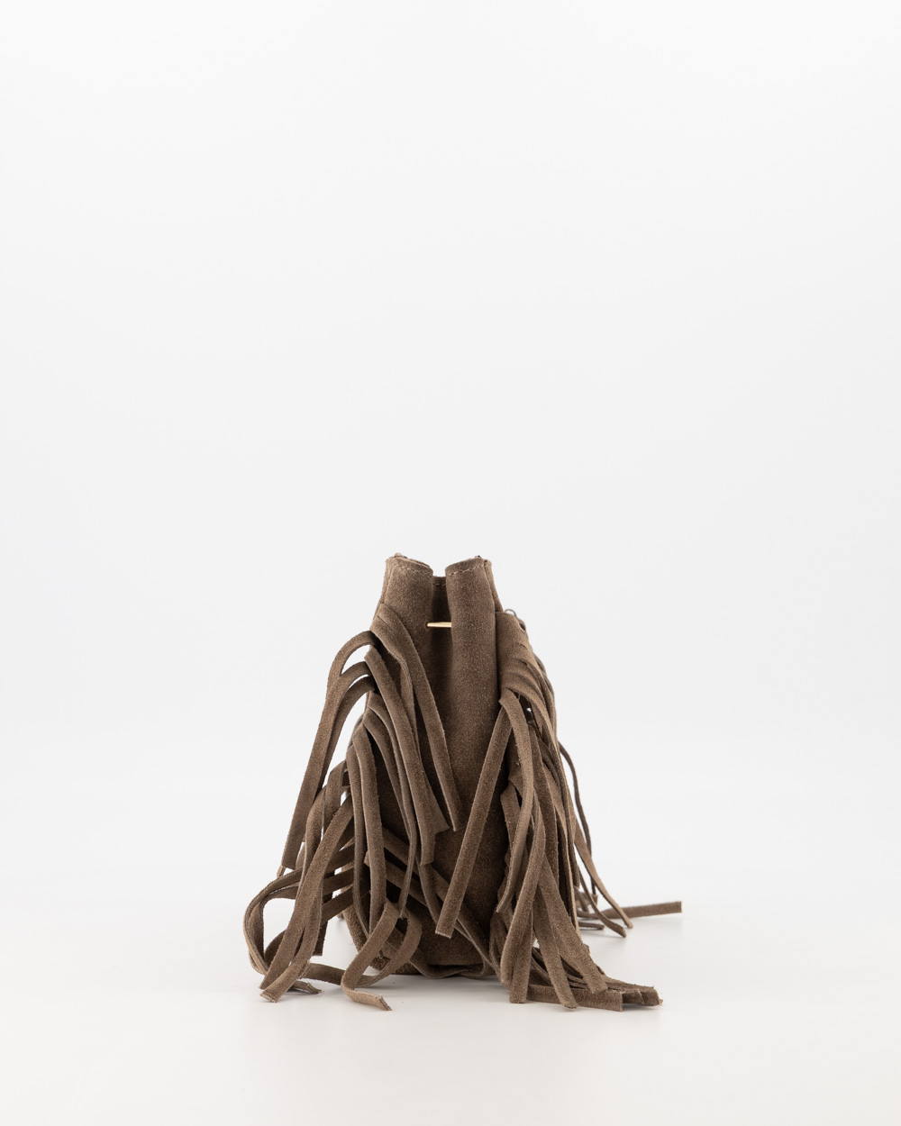 Sylvie Suede Tas - Taupe - Afbeelding 3