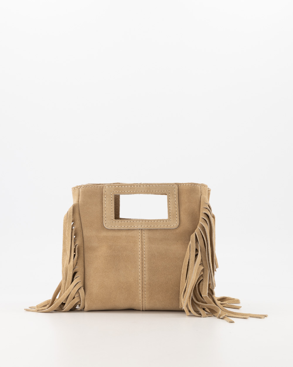 Sylvie Suede Tas - Sand - Afbeelding 2