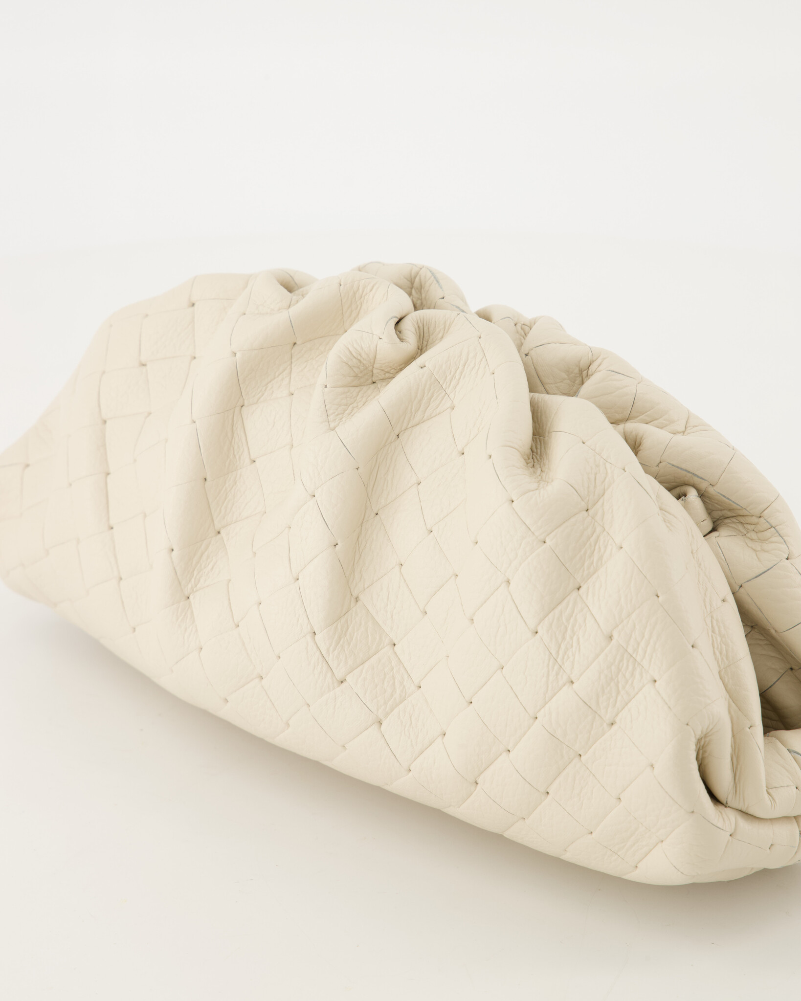 Pamela Woven Grain Tas - Ecru - Afbeelding 2